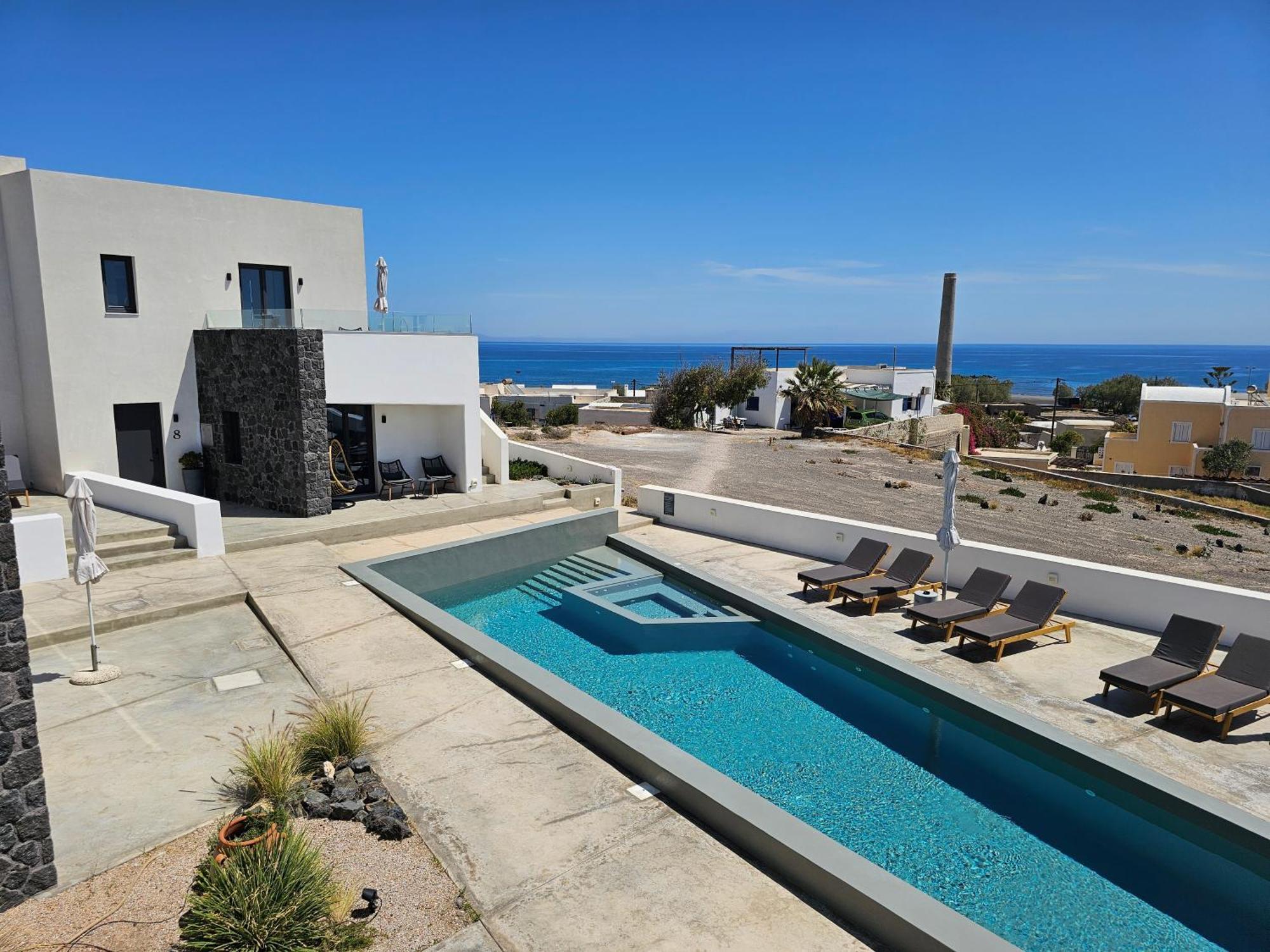 Mylithos Suites Monolithos  Bagian luar foto