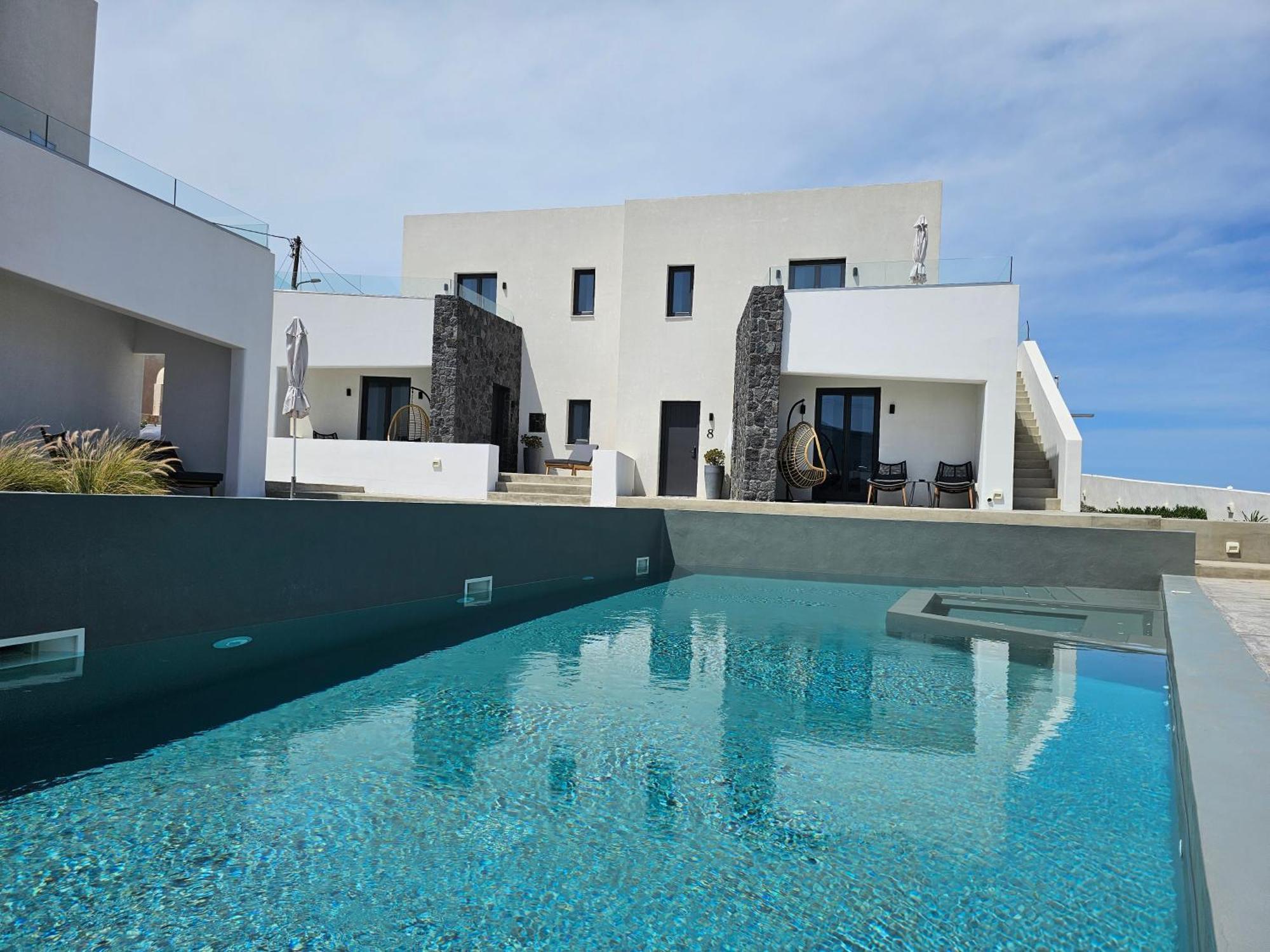 Mylithos Suites Monolithos  Bagian luar foto